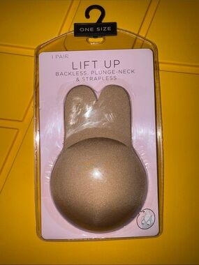 Lift Up Backless Strapless Adhesive Bra 29.T